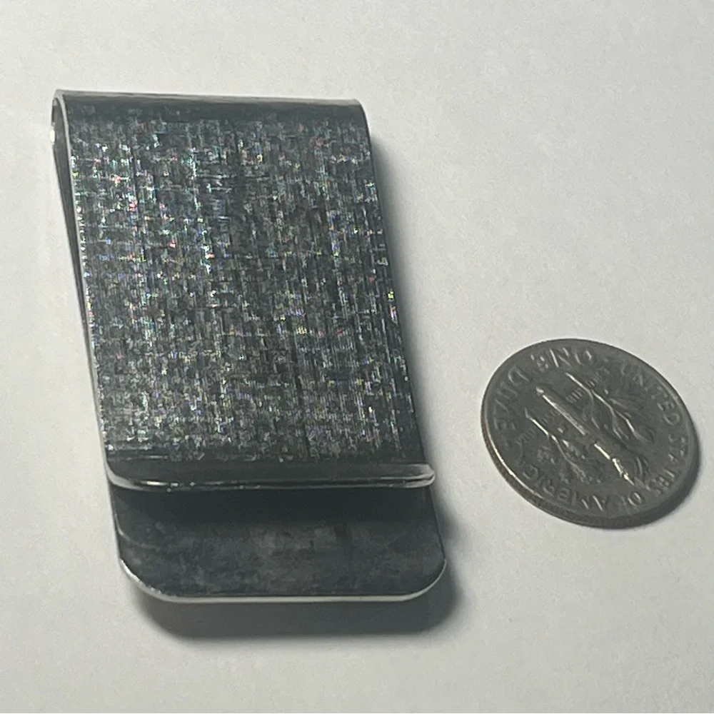 Silver tone  Horse Head Money Clip